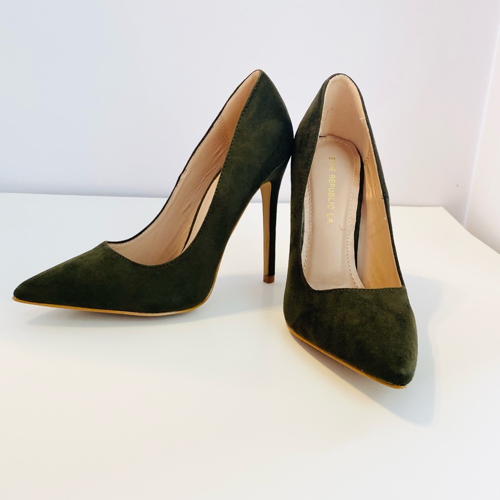 Olive Green Shoe Republic LA